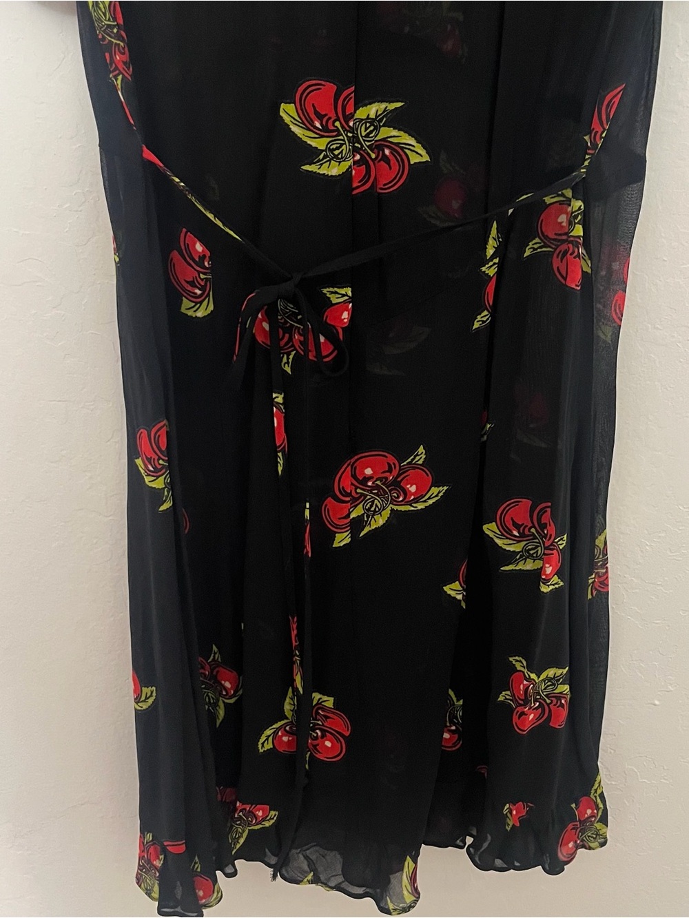 Vintage Betsey Johnson Cherry Babydoll Dress - Picture 8 of 10